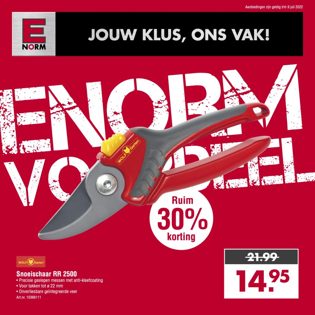 Enorm Actie folder 2 2022 2